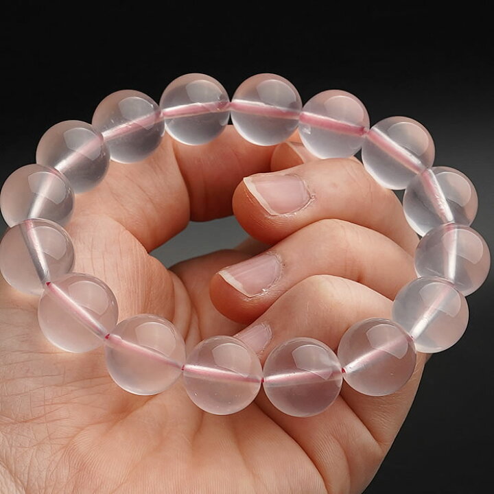 楽天市場】【在庫サイズ限り】【高透明度】スターローズクォーツ 13mm 