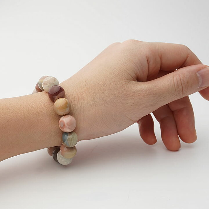 楽天市場】【高品質】【希少】阿拉善瑪瑙 ヌーディーカラー 10.5～11mm  