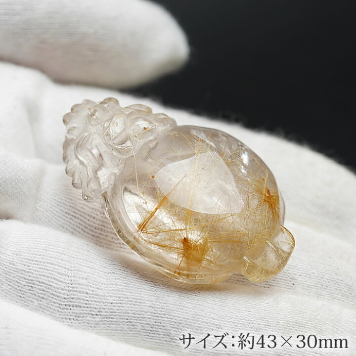 楽天市場】【一点物】【高品質】【風水アイテム】ルチルクォーツ 龍亀 
