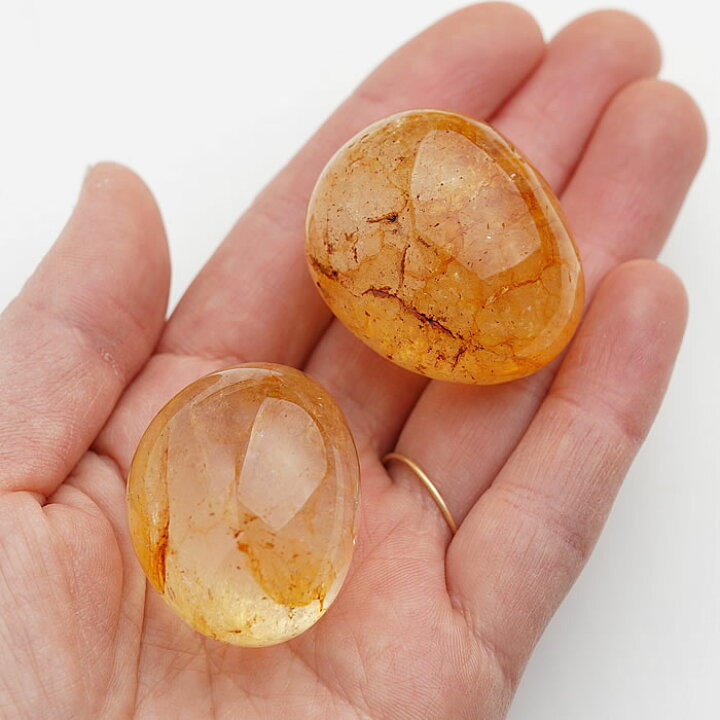 楽天市場】【特大サイズ】【30g～】シトリン タンブル 1個 インテリア 