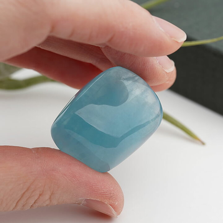 楽天市場】【一点物】【高品質】アクアマリン タンブル 天然石 