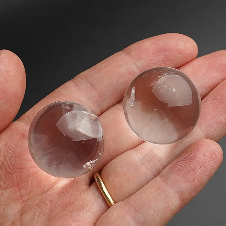 楽天市場】水晶玉 天然水晶 23～25mm 丸玉 スフィア 天然石 
