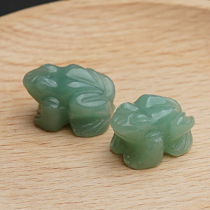 楽天市場】蛙 Frog かえる アベンチュリン 1個【金運アップ 