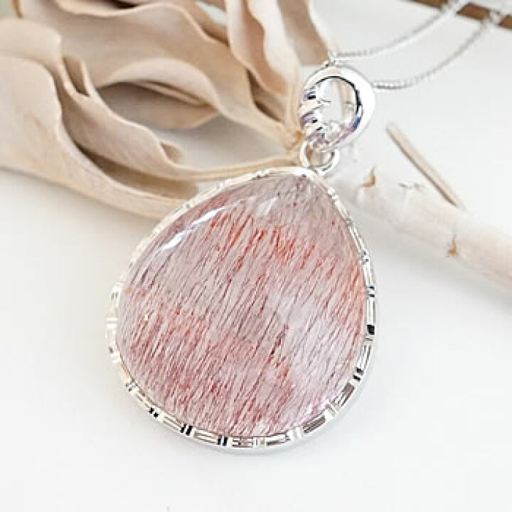 楽天市場】【一点もの】ゲーサイト イン クォーツ（ストロベリー  