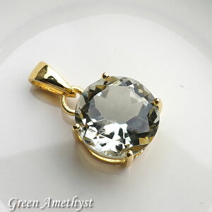 yΎzO[AWXgAAA Eht@ZbgJbg y_ggbv lbNX VR p[Xg[ Silver925 18KGP AWXg vVICg uWY green amethyst