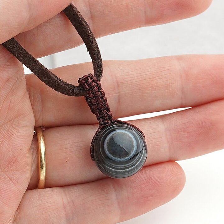 楽天市場】天眼石 14mm 編み込み大粒ペンダントトップ ネックレス 