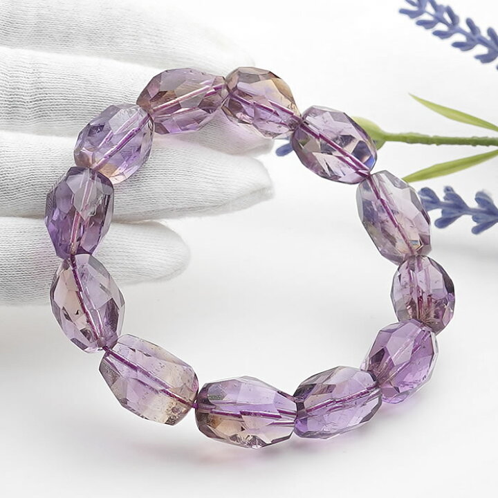 楽天市場】【数量限定】【在庫サイズ限り】アメトリン ブレスレット  