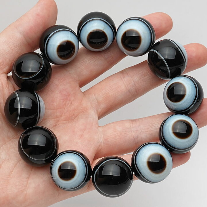 楽天市場】【一点物】【高品質】天眼石 アイアゲート 20mm 天眼瑪瑙 