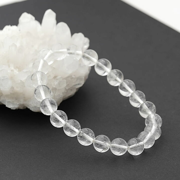 楽天市場】ヒマラヤ水晶 マニカラン産 8mm ブレスレット 天然石 