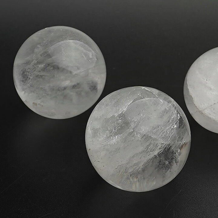 楽天市場】【数量限定】ヒマラヤ水晶 丸玉 水晶玉 約34〜38mm 丸玉 
