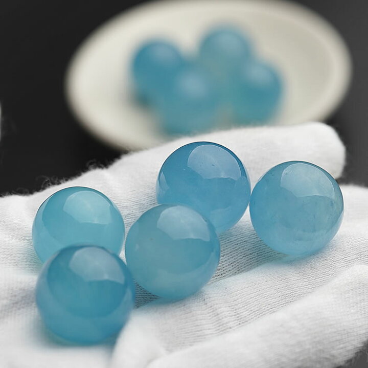 楽天市場】【高品質】【数量限定】アクアマリン 約17～19mm 丸玉 