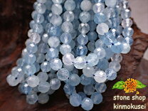 楽天市場】アクアマリン 連 6mmの通販