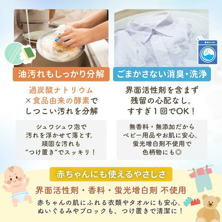 楽天市場】洗剤 ママこれいいね 1kg (1000g) 無添加【界面活性剤ゼロ 