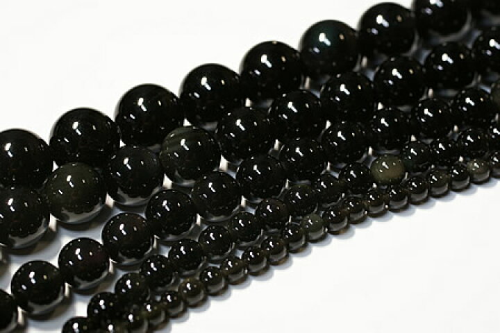 g☆新春厳選一品☆6mm珠【40cmレインボーオブシディアン♢ビーズ連】♡ 