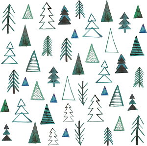 ウォールステッカー 植物 北欧 緑 松 おしゃれ 壁紙 シール かわいい アート 幼稚園 保育園 子供 部屋 インテリア 部(wy080)