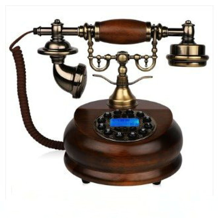 楽天市場】送料無料 アンティーク電話機 レトロ電話機 有線電話  