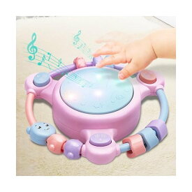 送料無料 子供用ドラムおもちゃ 打楽器 知育玩具 キッズ 誕生日プレゼント 赤ちゃん ベビー リズム 練習パッド 多機能 可愛い