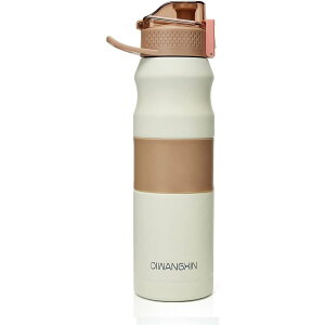 BottHealth �ۉ� �ۗ� ���� 620ml �����^�b�`�I�[�v�� �{�g�� SUS304 �X�e�����X�{�g�� �R�[�q�[ �Y