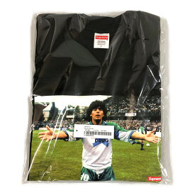 SUPREME シュプリーム 24SS Maradona Tee マラドーナ 半袖Tシャツ ブラック サイズL 正規品 / 33615【中古】