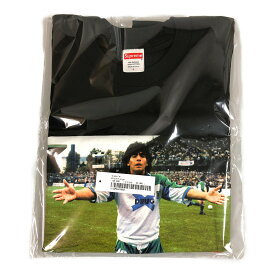 SUPREME シュプリーム 24SS Maradona Tee マラドーナ 半袖Tシャツ ブラック サイズL 正規品 / 33617【中古】
