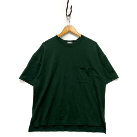 VICTIM ヴィクティム VTM-23-T-009 BIG TEE ポケ 半袖Tシャツ グリーン サイズM 正規品 / B4334【中古】