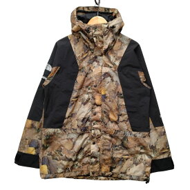 SUPREME×THE NORTH FACE 16AW NP51601I LEAVES MOUNTAIN LIGHT JACKET マウンテンライトジャケット 木の葉柄 M 正規品 / 34174【中古】
