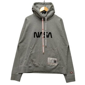 Maison MIHARA YASUHIRO メゾン ミハラヤスヒロ 24SS 品番 NT4304N NASA Printed Hoodie スウェットパーカー サイズ 44 正規品 / 34309【中古】