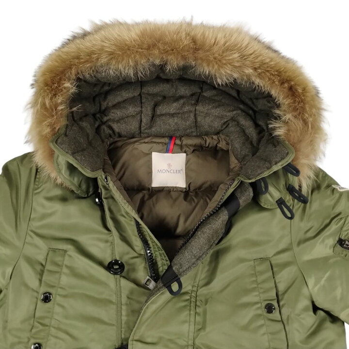 楽天市場】MONCLER モンクレール RONIER ロニエ N-3B型 コヨーテファー 
