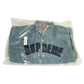 SUPREME シュプリーム 25SS Arc Denim Coaches Jacket アーチロゴ デニム コーチジャケット Washed Indigo サイズL 正規品 / 45059【中古】