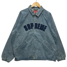 SUPREME シュプリーム 25SS Arc Denim Coaches Jacket アーチロゴ デニム コーチジャケット デニムジャケット サイズXL 正規品 / 51594【中古】