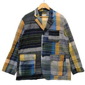 ENGINEERED GARMENTS エンジニアードガーメンツ LOITER JACKET MADRAS DOBBY JACQUARD ロイター ジャケット 正規品 / 52169【中古】