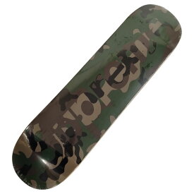 SUPREME シュプリーム Camo Logo Skateboard Deck カモ ロゴ スケートボード デッキ グリーン サイズ 8.125 正規品 / Z2148【中古】