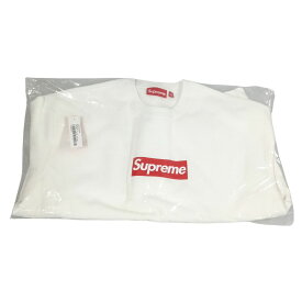 SUPREME シュプリーム Washed Box Logo Crewneck ウォッシュ加工 ボックスロゴ スウェット ホワイト サイズ M 正規品 / 45141【中古】