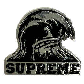 SUPREME シュプリーム 24SS Wave Pin ウェーブ ピン ピンバッジ ブラック 正規品 / 41198【中古】