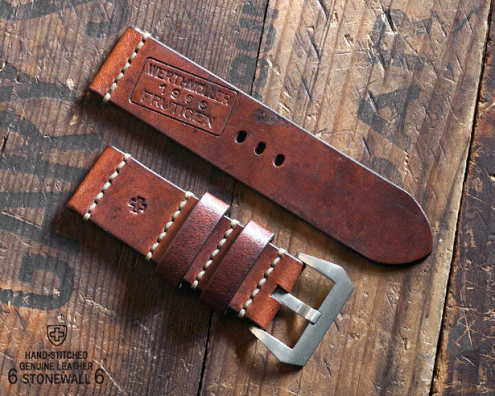 楽天市場】STONEWALL for PANERAI Strap 26mm スイス軍 ヴィンテージ x 
