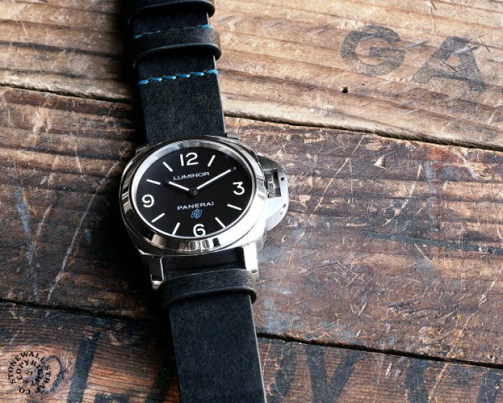 楽天市場】STONEWALL for PANERAI ストラップ HYGIENIC ブラック x  