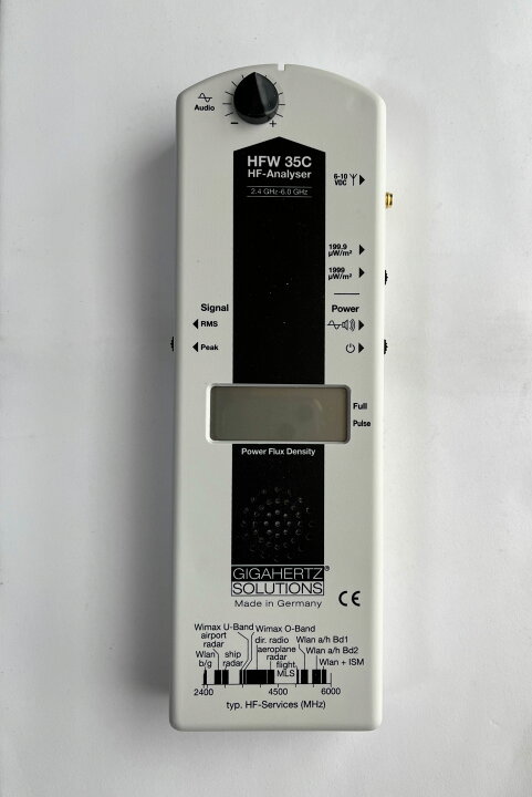 楽天市場】高周波電磁波測定器 HFW35C ドイツ・ギガヘルツ 