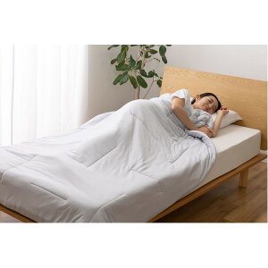 ブランケット ダブル 約180×200cm グレー 洗える mofua 雲につつまれるような やわらかケット FJ ベッドルーム 上掛け 毛布