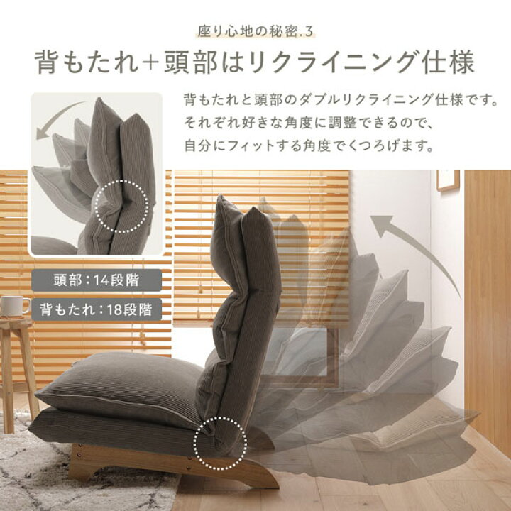 楽天市場】1人ソファ ローソファー 約幅73cm 1人掛け アッシュグレー 
