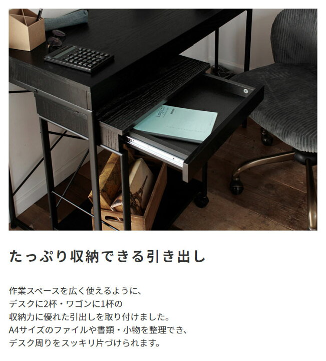 楽天市場】ヴィンテージ ワゴン 引き出し付き 幅45 奥行34 高さ61.5cm 