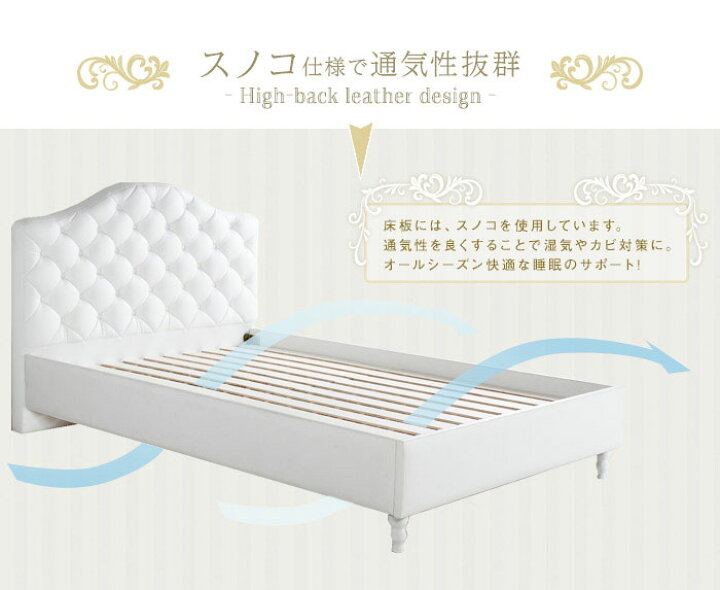シングルベッド お姫様ベッド ポケットコイル マットレス付き 