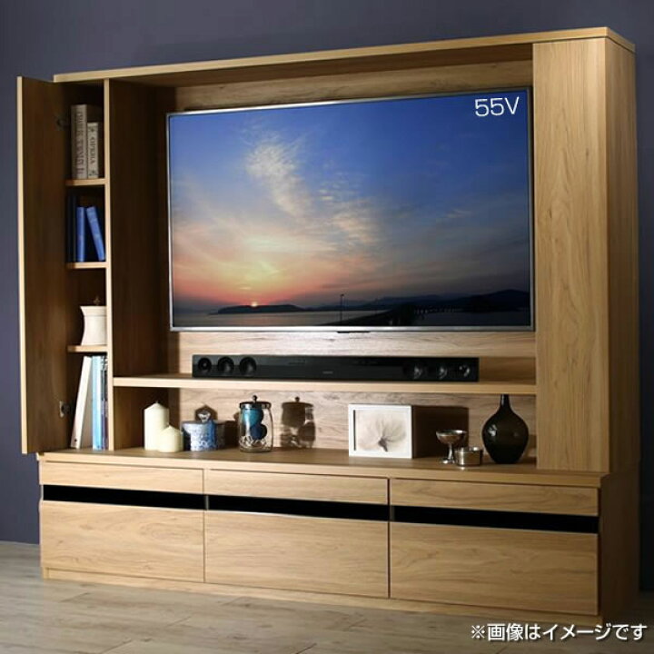 楽天市場 壁掛け機能付き ハイタイプテレビ台 幅180 奥行45 高さ160 壁掛けテレビ台 55型 55インチ 50型 55インチ テレビ台 テレビボード テレビラック 薄型テレビ ディスプレイラック 壁面収納 壁掛けテレビ台 大容量収納 大型テレビ対応 収納付き 大きい 広い