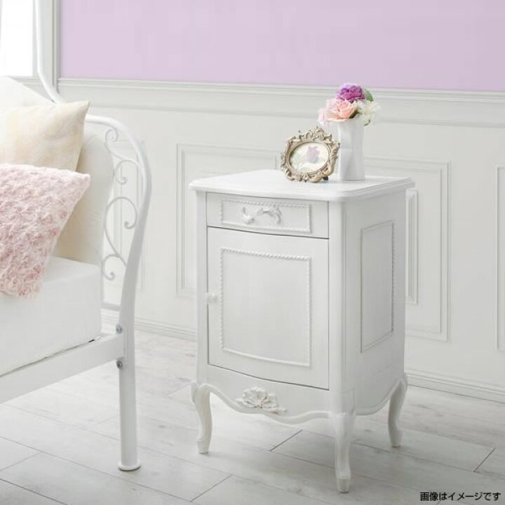 楽天市場 サイドテーブル ナイトテーブル 幅40 ベッドサイド コンソールテーブル エレガント 姫系 姫 大人女子 お姫様 プリンセス アンティーク風 白 ロマンチック おしゃれ 子供部屋 女の子 女性 一人暮らし 収納ベッド専門店