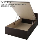 シングルベッド ベッド ベット 跳ね上げベッド 縦開き シングル 深さラージ ベッドフレームのみ マットレスなし べっど べっと 日本製 小さめ 狭い部屋 大容量 跳ね上げ式ベッド ガス圧 収納 収納ベッド 宮付き コンセント付き 夫婦 新婚 同棲 新生活 新築 ワンルーム