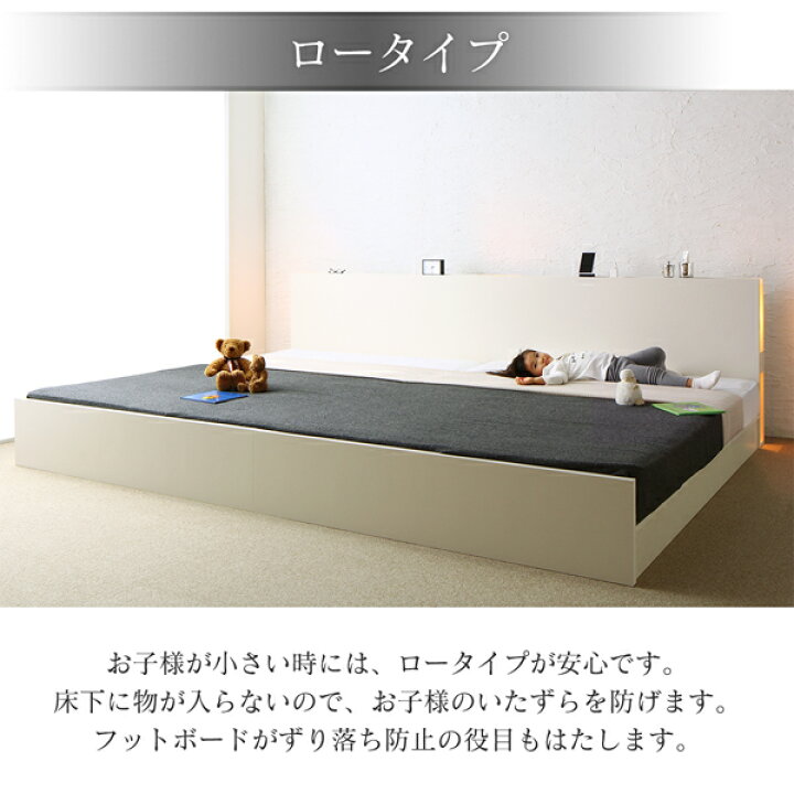 楽天市場】お客様組立 日本製 ベッド ダブル マットレスセット ダブル 