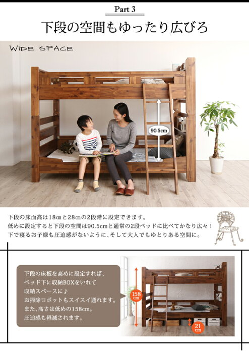 楽天市場】2段ベッド 専用別売品 シングル （2段ベッド用敷きパッド 