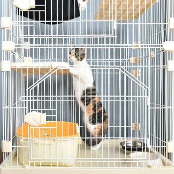 楽天市場 送料無料 ハンモック付 2段 コンパクト キャットケージ キャスター 付き ステ 猫ケージ 猫 キャット ケージ 脱走防止 ペット ゲージ キャットゲージ ペットケージ ハンモック コンパクト ねこ 子猫 ミニ スリム 小さい Storageストレージ家具インテリア