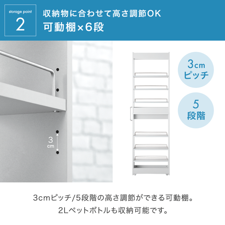 楽天市場】【正午~クーポン5%引】 上下分割で2個使いもOK 隙間