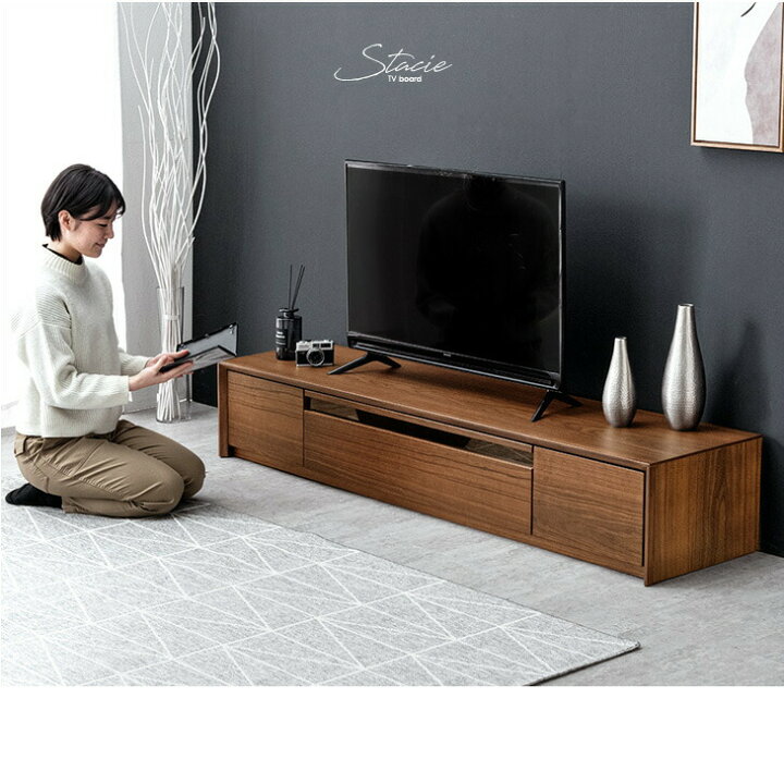 楽天市場】テレビ台 180cm 完成品 天然木 テレビボード TV台 