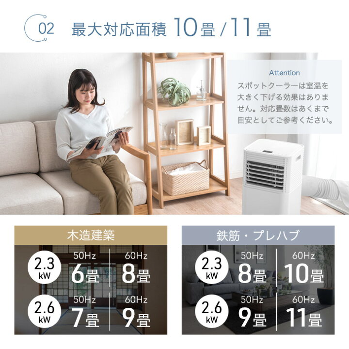 楽天市場】【正午~クーポン10%引】 猛暑対応 パワフル冷風 スポット 